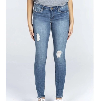 Shop Articles Of Society Sarah Skinny Jean In Amery In Blue