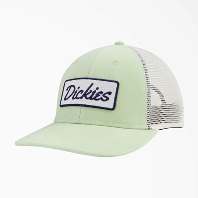 Shop Dickies Patch Logo Trucker Cap In Green