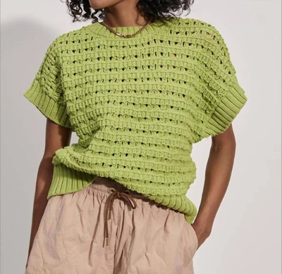Shop Varley Filmore Knit In Limeade In Green