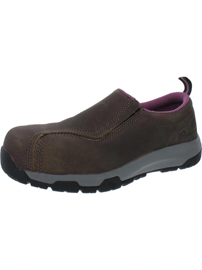 Shop Nautilus Womens Slip On Slip-resistant Work And Safety Shoes In Purple