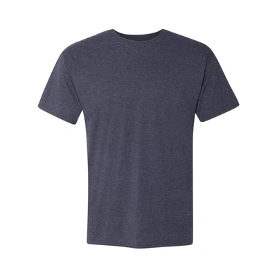 Shop Hanes Perfect-t Triblend T-shirt In Blue