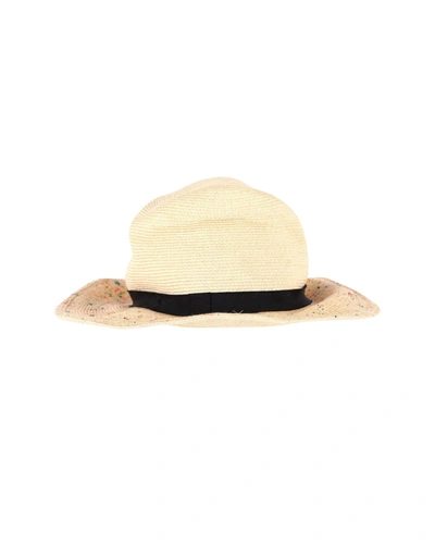 Shop Eugenia Kim Flecked Sun Hat In Beige Hemp And Cotton
