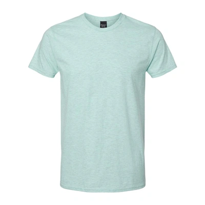 Shop Hanes Perfect-t T-shirt In Blue