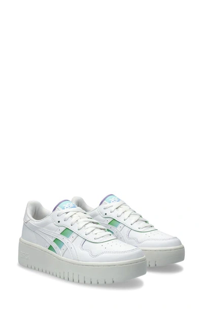Shop Asics Japan S Platform Sneaker In White/ White