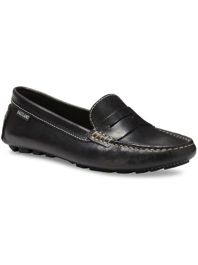 Shop Eastland Patricia Womens Padded Insole Slip On Penny Loafers In Black