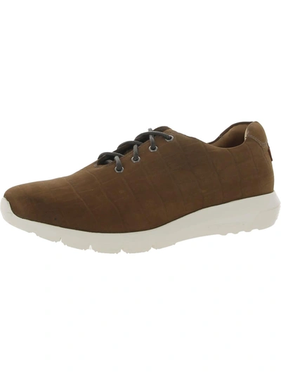 Shop Marc Joseph Madison Sq Womens Nubuck Lace-up Oxfords In Brown