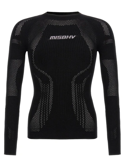 Shop Misbhv 'future Sport' Top In Black