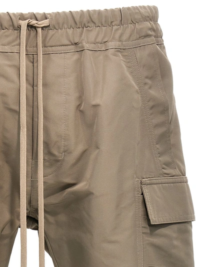 Shop Rick Owens 'mastodon Cargo' Pants In Beige