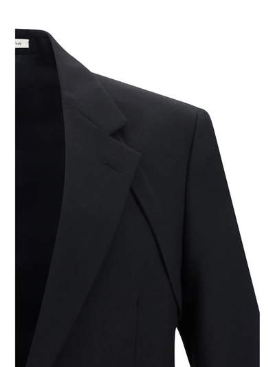 Shop Alexander Mcqueen Blazers E Vests In Black