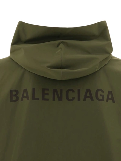 Shop Balenciaga Jackets In Brown
