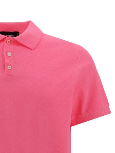Shop Dsquared2 Polo Shirts In 911
