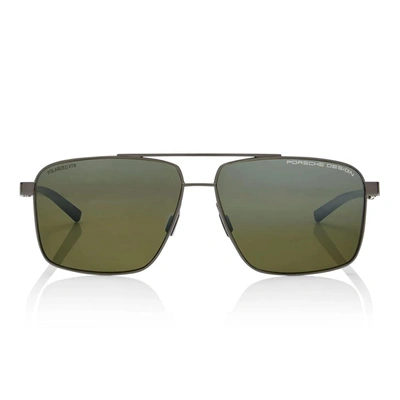 Shop Porsche Design Sunglasses In Gray