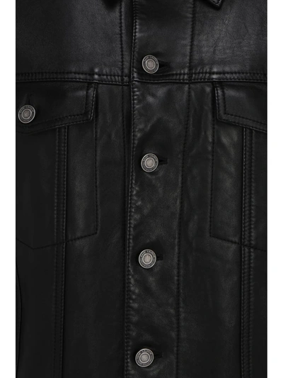 Shop Saint Laurent Jackets In Noir