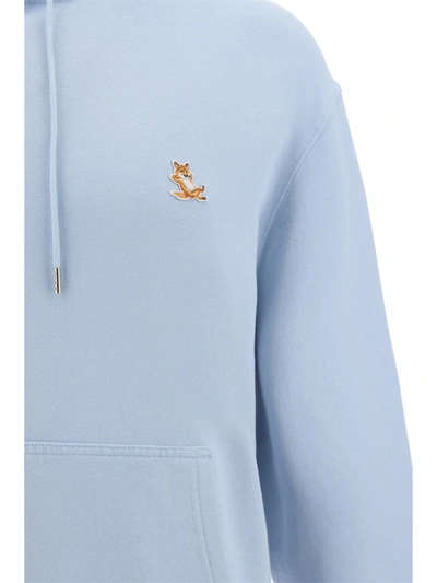 Shop Maison Kitsuné Sweatshirts In Sky Blue
