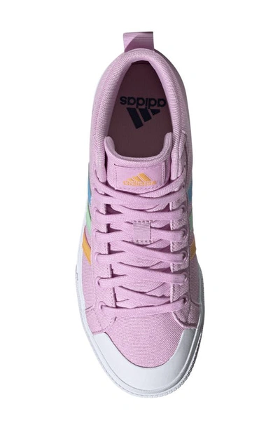 Adidas Originals Bravada 2.0 Platform Sneaker In Bliss Lilac/ Spark/ Green