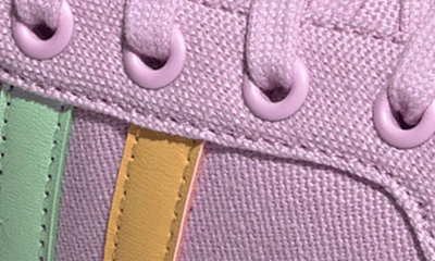 Adidas Originals Bravada 2.0 Platform Sneaker In Bliss Lilac/ Spark/ Green