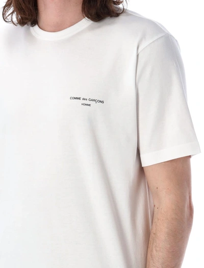 Shop Comme Des Garçons Homme Deux Comme Des Garçons Homme Logo T-shirt In White
