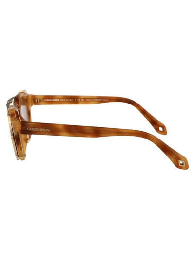 Shop Giorgio Armani Sunglasses In 59791w Honey Havana