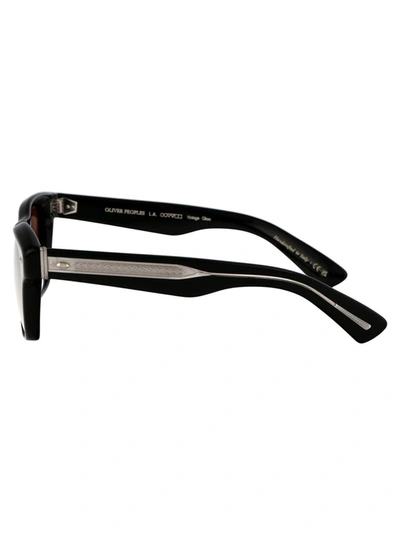 Shop Oliver Peoples Sunglasses In 1492w4 Black