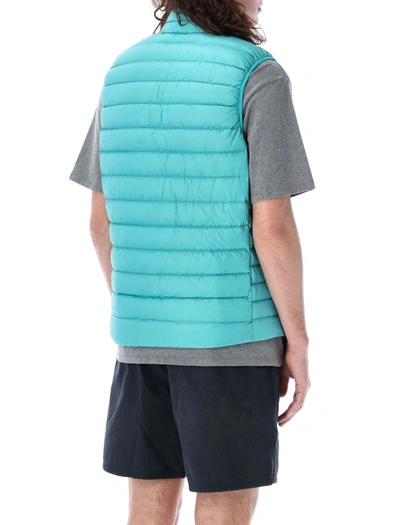 Shop Patagonia Down Sweater Vest In Subidal Blue