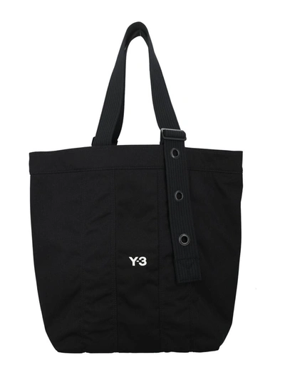 Shop Y-3 Adidas  Tote In Black