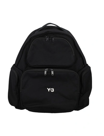 Shop Y-3 Adidas  Backpack In Black