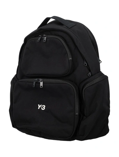 Shop Y-3 Adidas  Backpack In Black