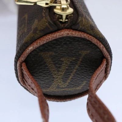 Pre-owned Louis Vuitton Etui À Balles De Golf Brown Canvas Clutch Bag ()