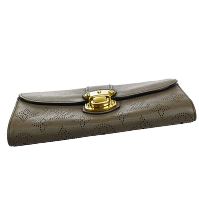 Pre-owned Louis Vuitton Portefeuille Iris Brown Leather Wallet  ()