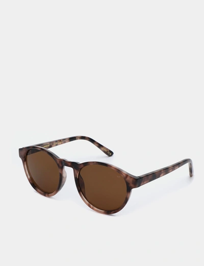 Shop A Kjaerbede A. Kjaerbede Marvin Sunglasses In Brown