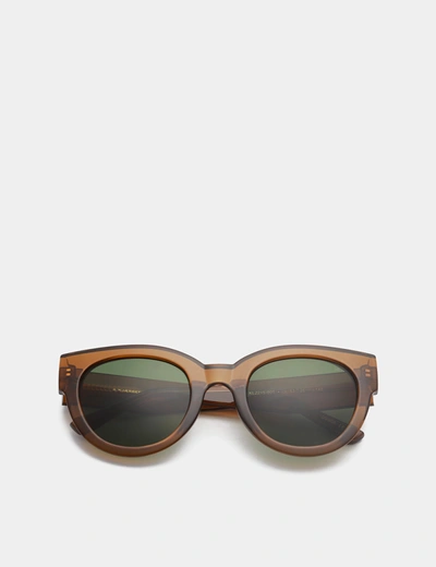 Shop A Kjaerbede A. Kjaerbede Lilly Sunglasses In Grey