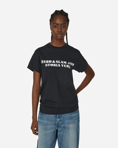 Shop Slam Jam Storia Vera Omino T-shirt In Black