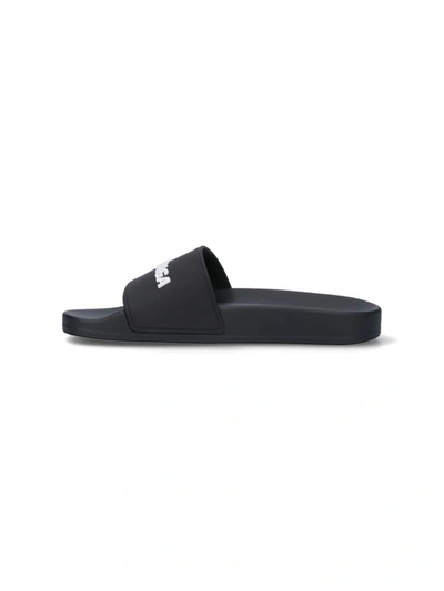 Shop Balenciaga Sandals In Black