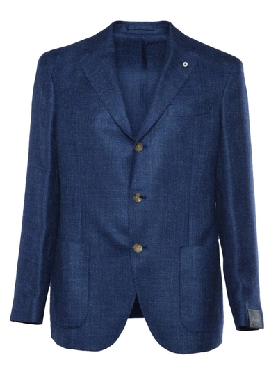 Shop Brando-lubiam Jacket In Blue