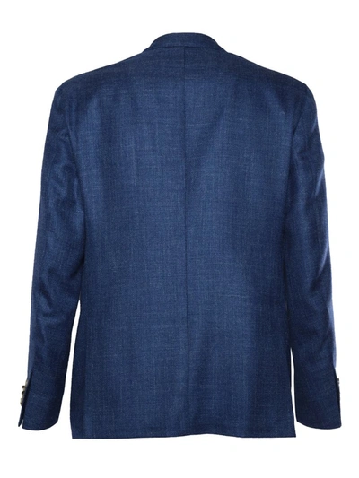 Shop Brando-lubiam Jacket In Blue