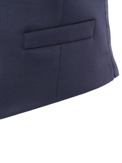 Brando-lubiam Blue Vest In Blue