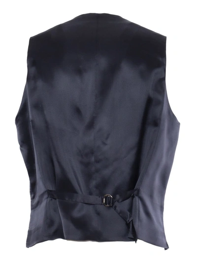 Brando-lubiam Blue Vest In Blue
