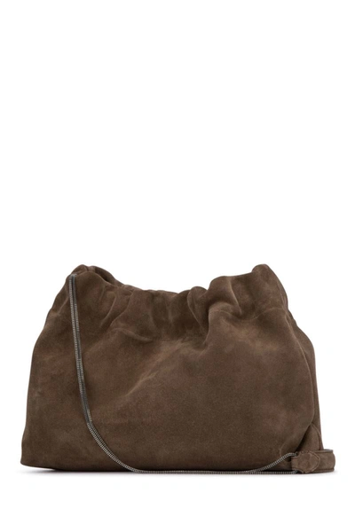 Shop Brunello Cucinelli Shoulder Bags In C8769
