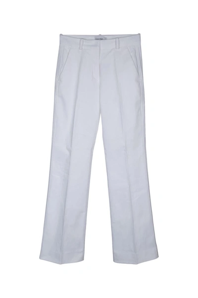 Shop Calvin Klein Pants In White