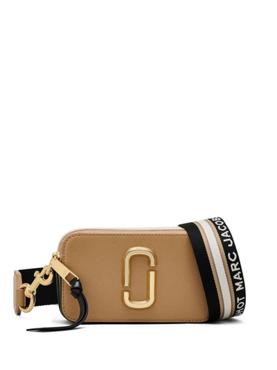 Shop Marc Jacobs The Snapshot Camera Bag In Camel Multi