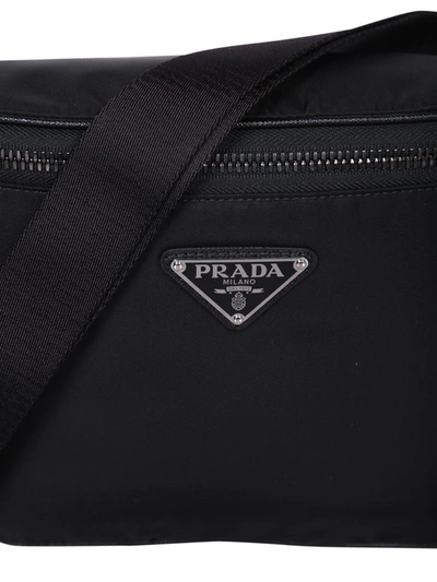 Shop Prada Belt Bags In Black