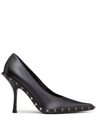 Shop Valentino Garavani "rockstud" Pumps In Black