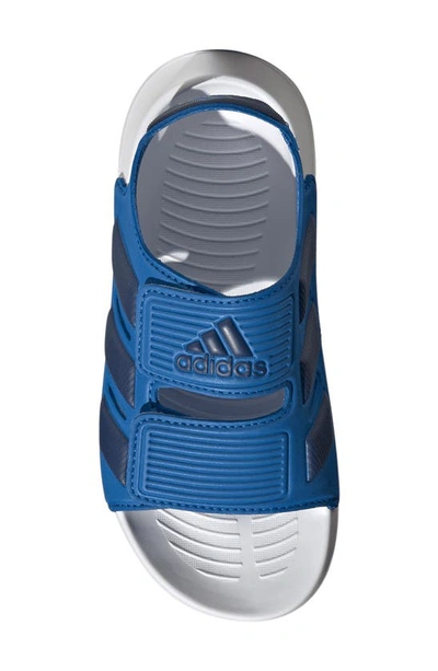 Shop Adidas Originals Kids' Altaswim 2.0 Swim Sandal In Royal/ Dark Blue/ White