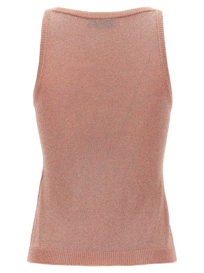 Shop Missoni Lurex Tank Top Tops Pink