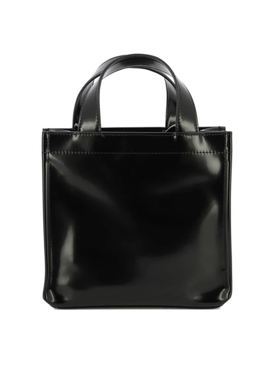 Shop Acne Studios "logo Mini" Shoulder Bag In Black