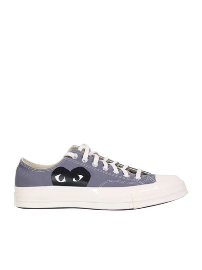 Shop Comme Des Garçons Play Sneakers In Grey