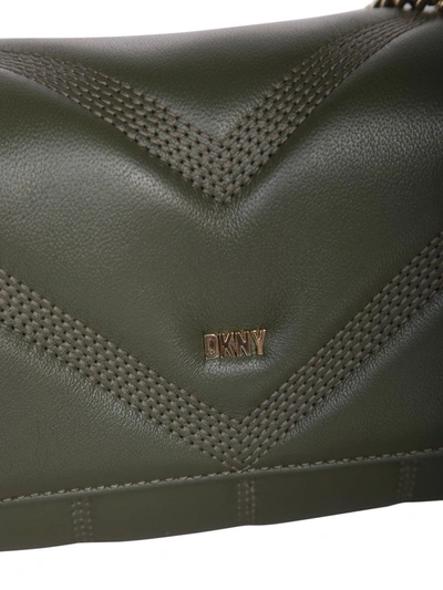 Shop Dkny Bags In Green