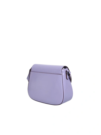 Shop Dkny Shoulder Bags In Purple