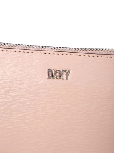 Shop Dkny Shoulder Bags In Pink