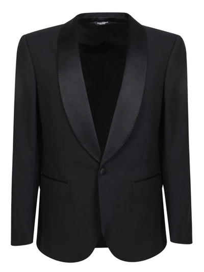 Shop Dolce & Gabbana Blazers In Black
